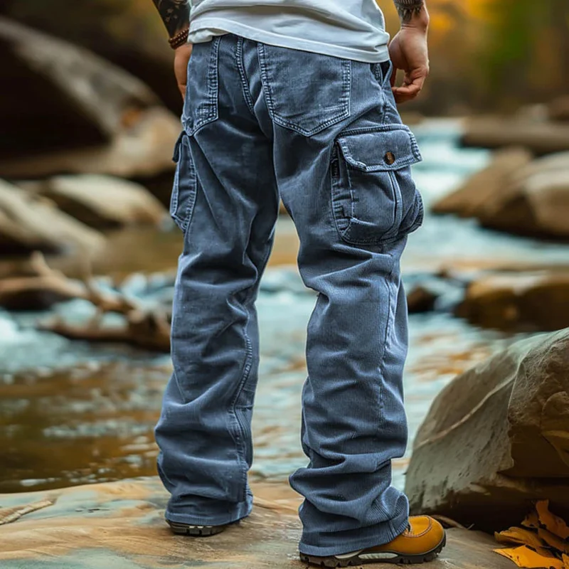 Men’s Corduroy Cargo Pants
