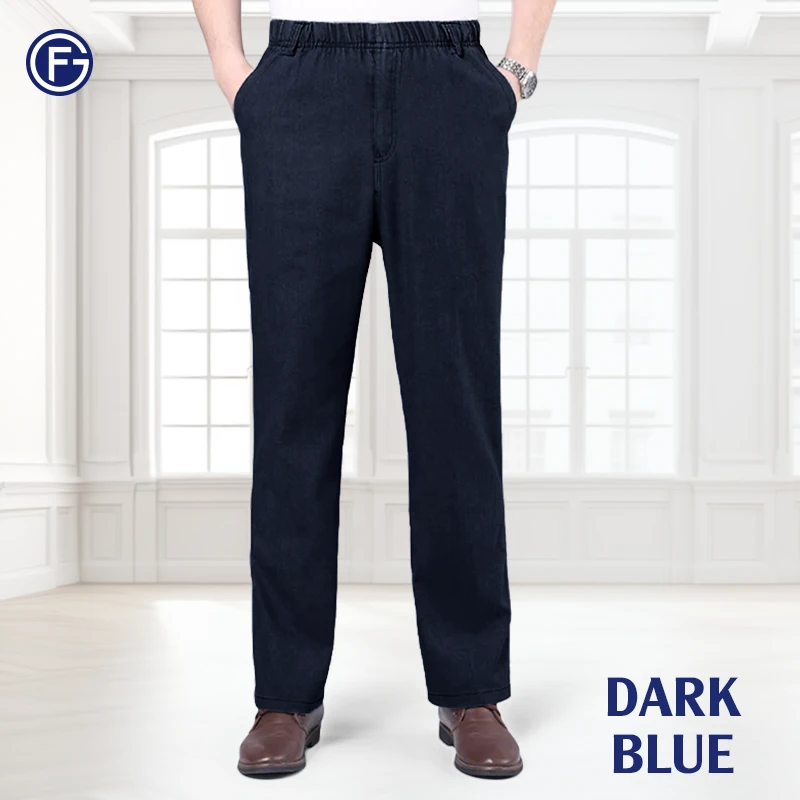 GentsFlex - Flexible Waist Straight Fit Comfort Denim