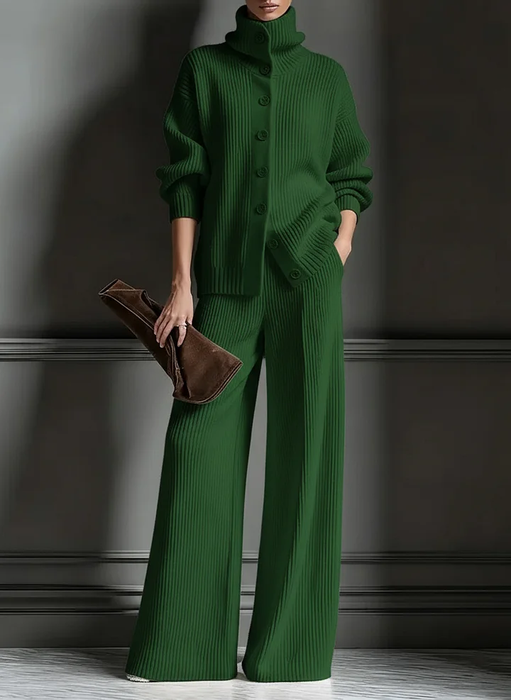 🎄Christmas Sale🔥 Cozy Cardigan Sweater and Pants Two-Piece Set