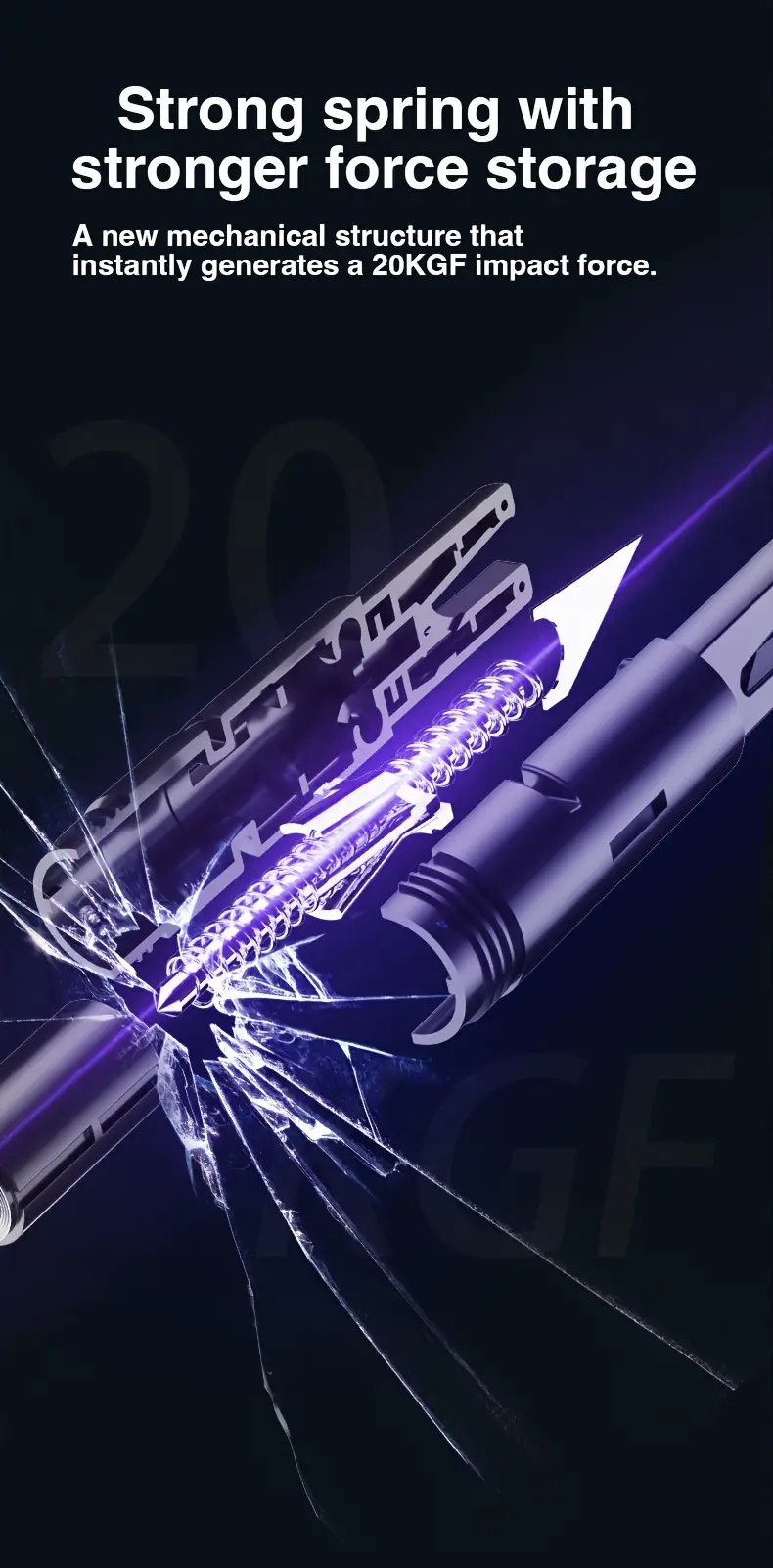 1pc sleek black emergency car safety hammer   aluminum alloy seat belt cutter window breaker keychain   vehicles details 5