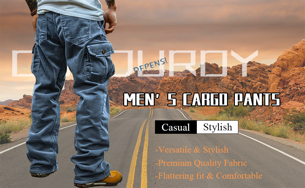 depensl men&amp;#39;s cargo pants trendy 2025