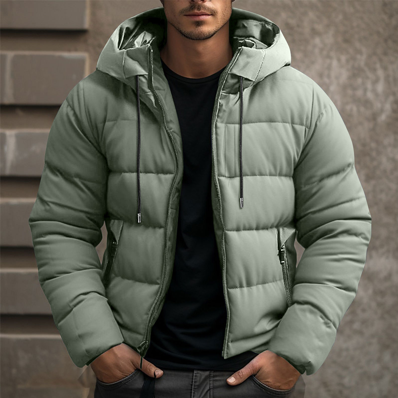 Men’s Hooded Puffer Jacket