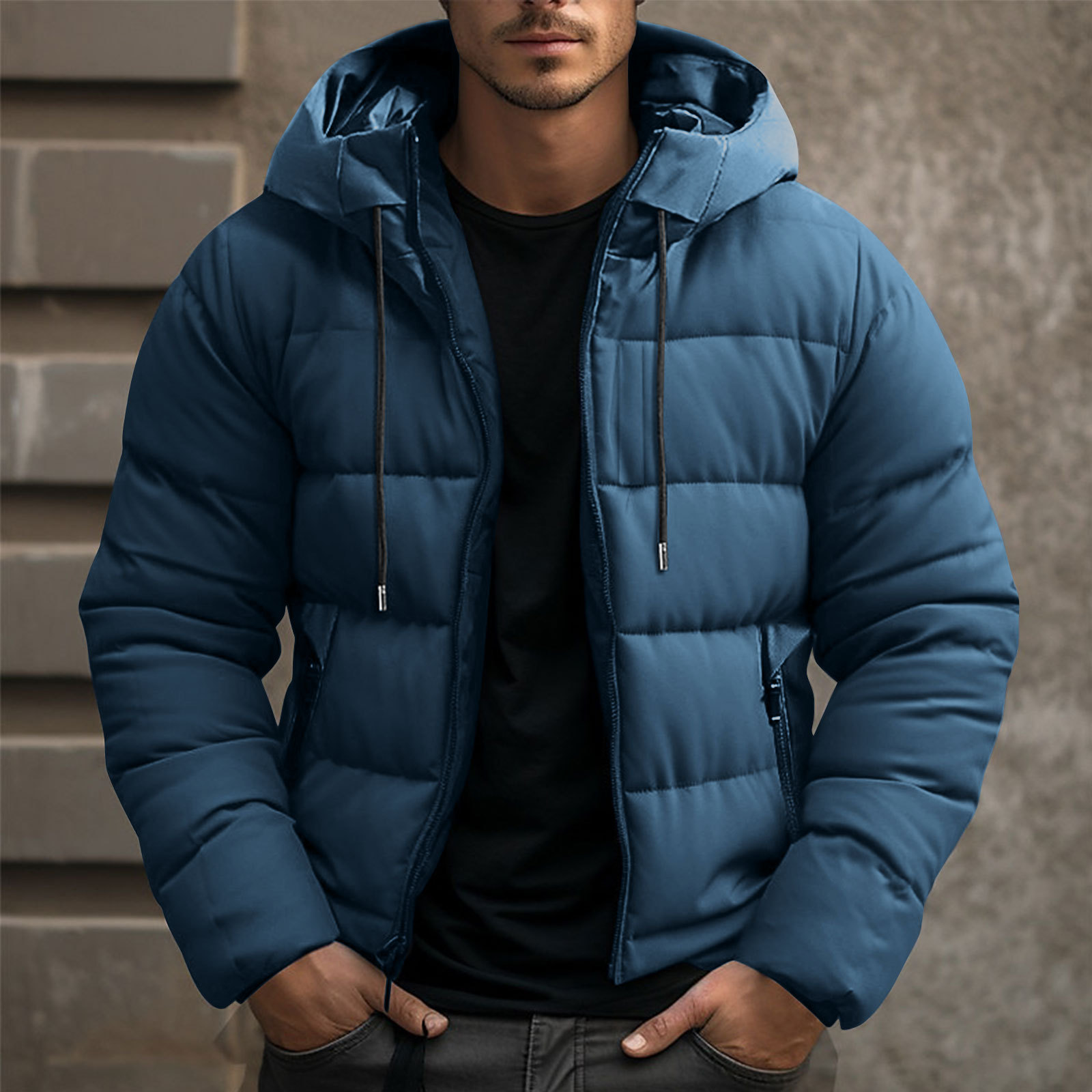 Men’s Hooded Puffer Jacket