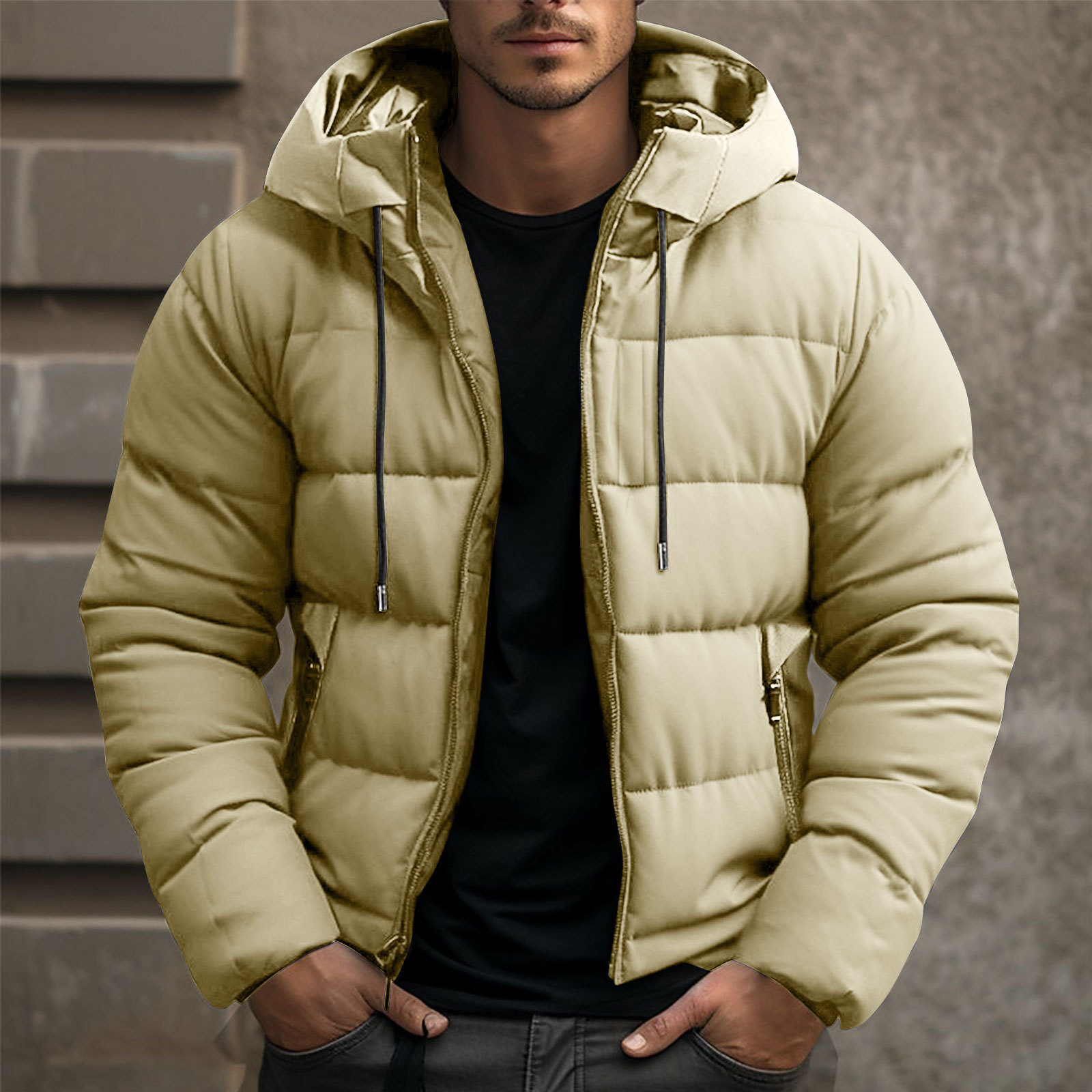 Men’s Hooded Puffer Jacket