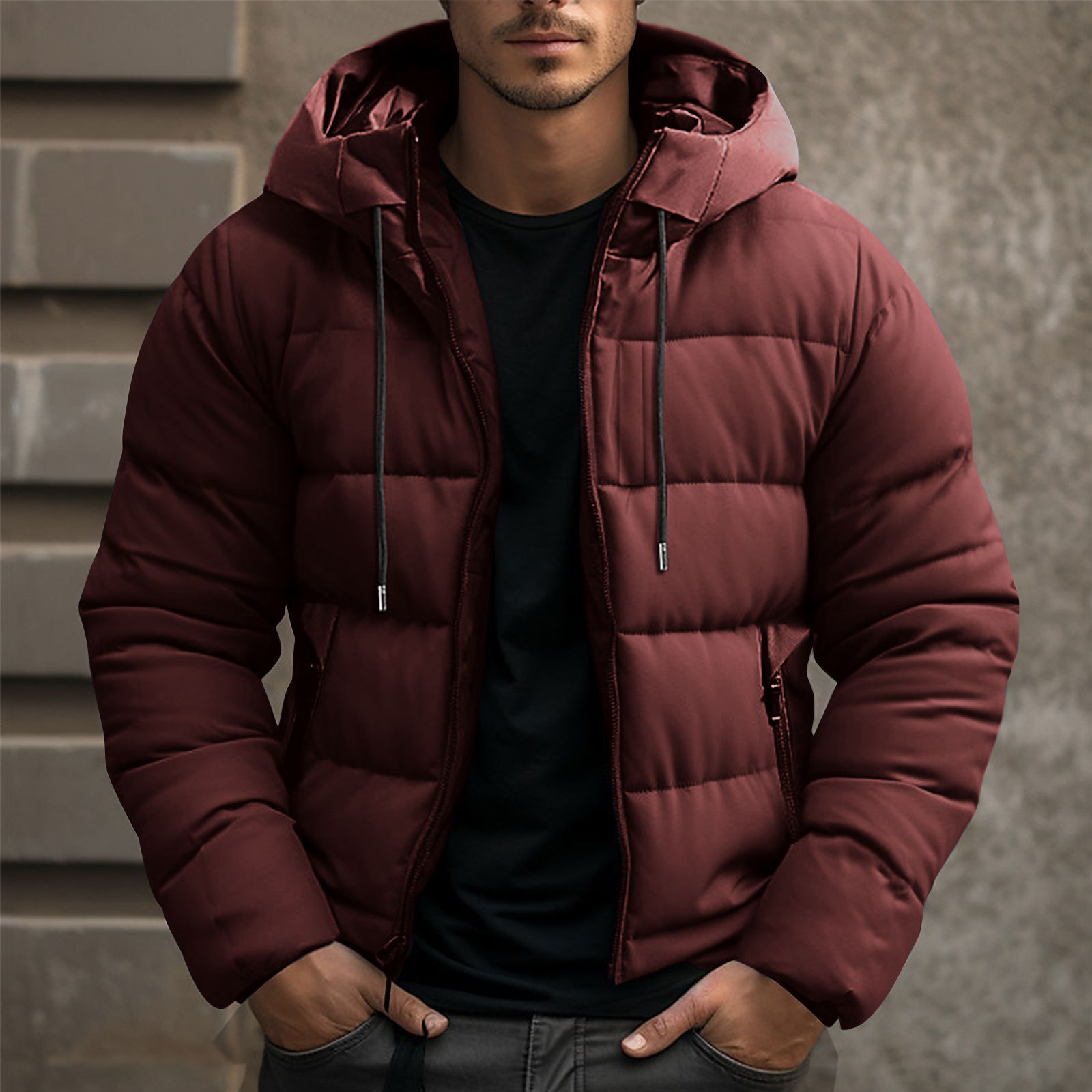 Men’s Hooded Puffer Jacket