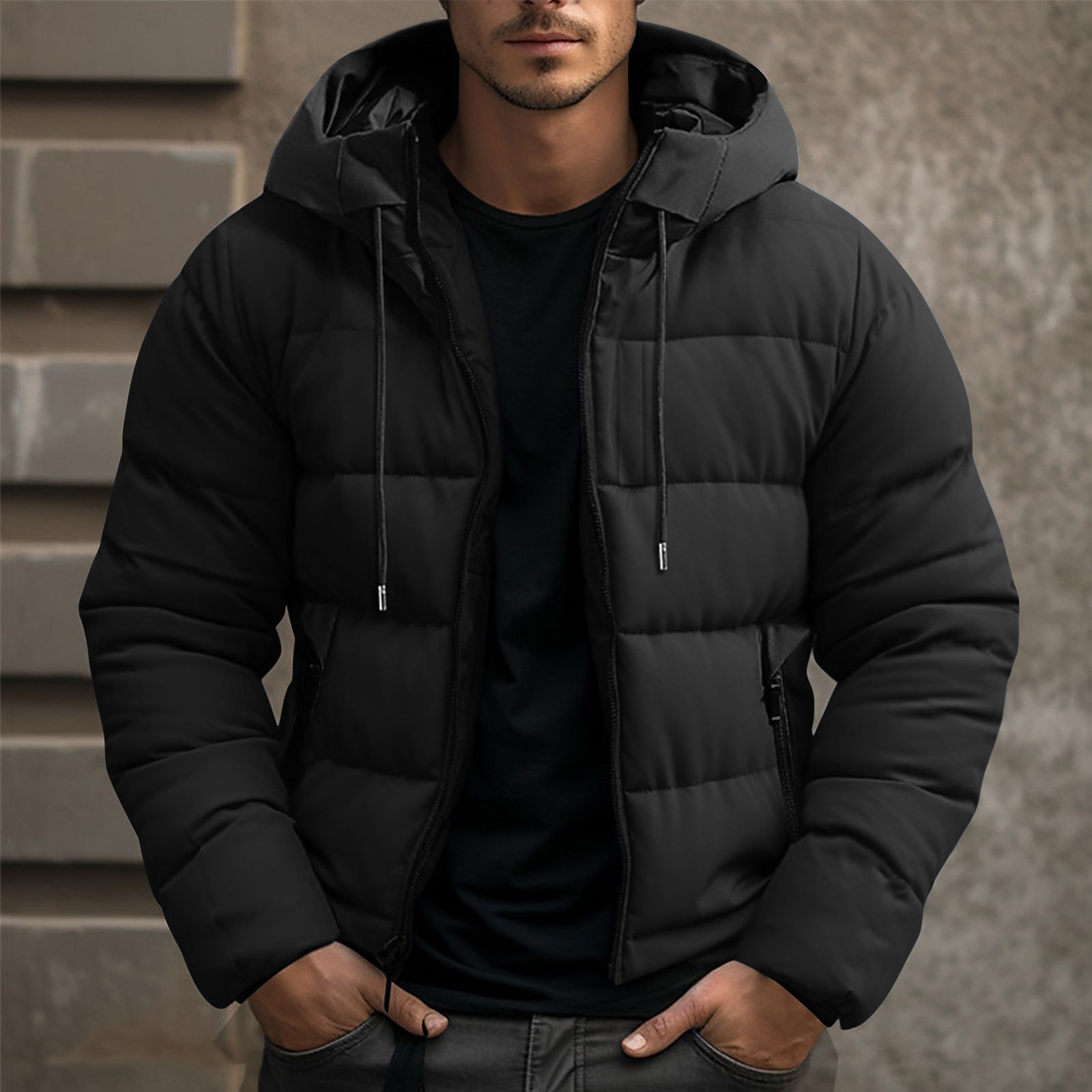 Men’s Hooded Puffer Jacket