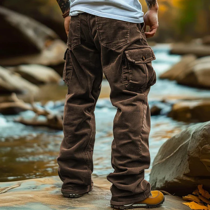 Men’s Corduroy Cargo Pants
