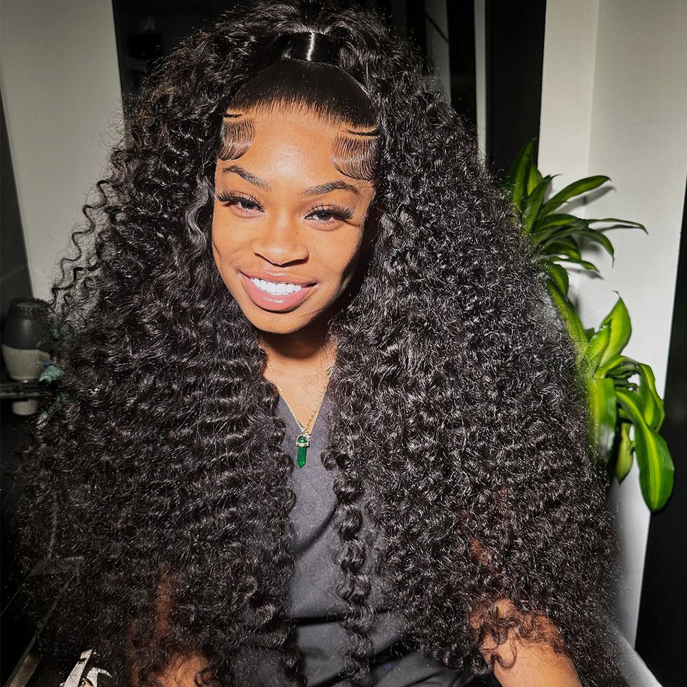 Raw human hair Deep Wave Hair bundle wholesale unprocessed hair bundle deal 1 bundle/ 3 bundle /4 bundle