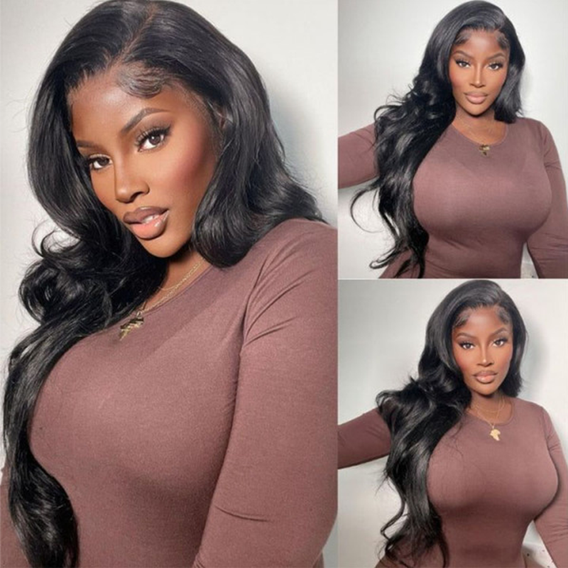 Vietnamese Hair Raw Hair Wig Vietnamese Raw Wavy Closure Wig 200% Density