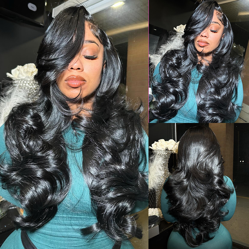 Vietnamese Hair Raw Hair Wig Vietnamese Raw Wavy 13x4 13x6 HD Full Frontal Wig 200% Density