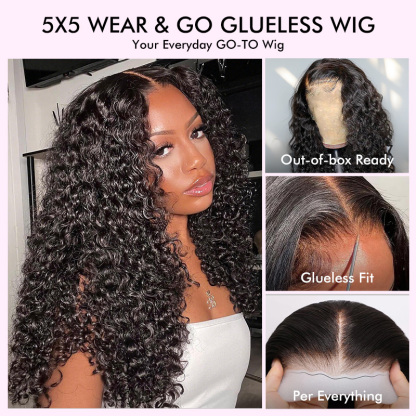 Raw Hair Burmese Curls 2x6 4x4 5x5 6x6 7x7 HD Closure Wigs New Fashion