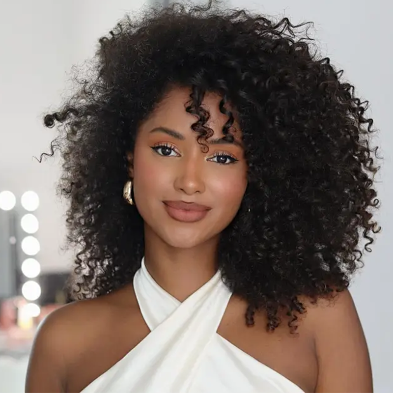 Raw Hair Italian Curly Wig 13x4 13x6 HD Lace Wigs Italian Wave  200% Density Wig