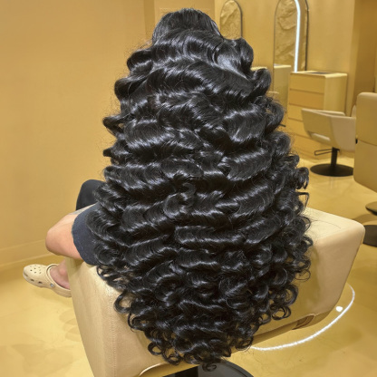 Raw Hair Loose Wave Wig Hair 7x7 6x6 5x5 4x4 Prepluck Lace Closure Wig