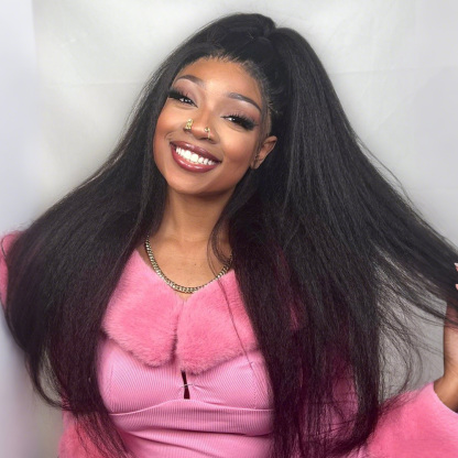 Raw top grade Kinky Straight bundles wholesale unprocessed hair bundles deal 1 bundle/ 3 bundle /4 bundle