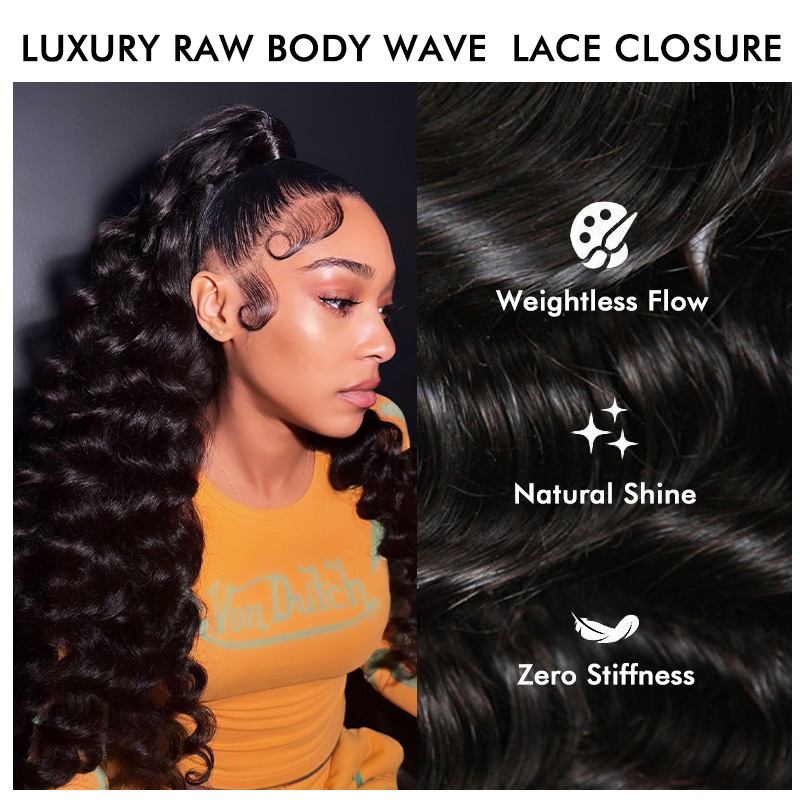 Burmese Hair Loose Deep Lace Closure
