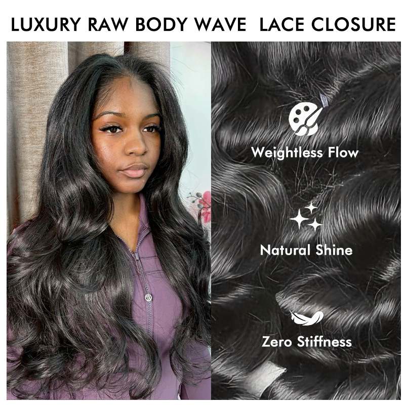 Burmese Hair Loose Wave Lace Closure