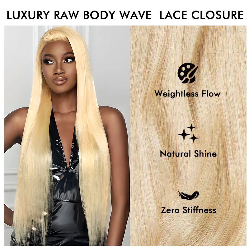 4X4" Lace Closure Vietnamese 613 Hair