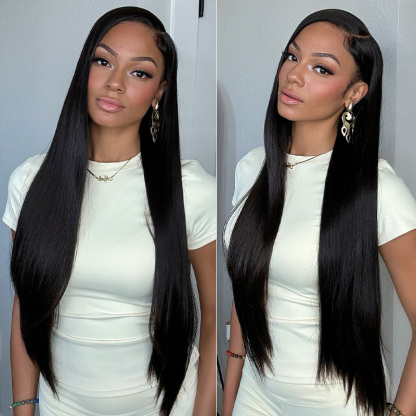 Luxury Raw Hair  straight Lace Frontal