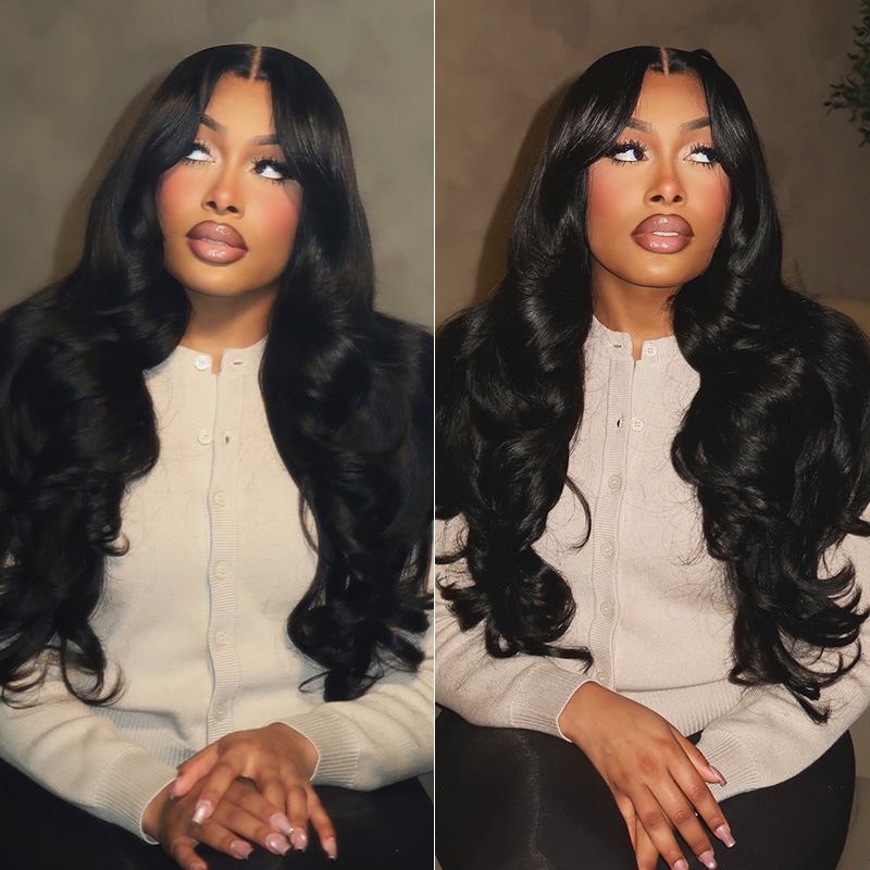 Burmese Hair Body Wave  Lace Frontal