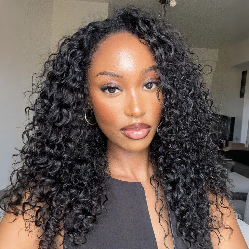 Burmese Hair Water Wave  Lace Frontal