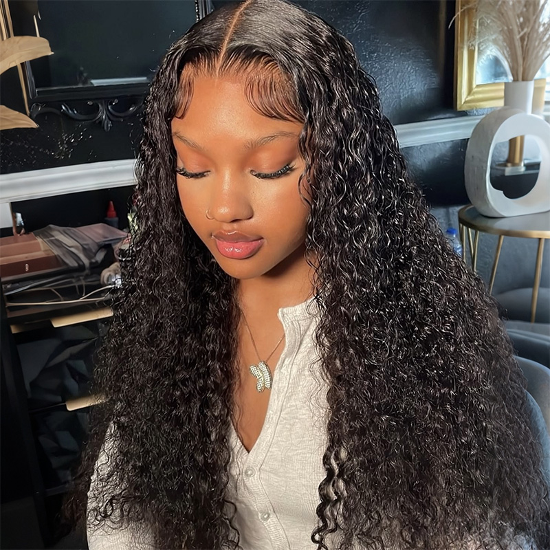 Luxury Raw Hair  Water Wave Lace Frontal