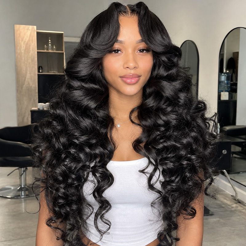 Luxury Raw Hair  Loose Wave Lace Frontal