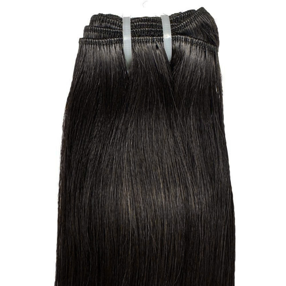 Straight one donor hair top grade raw hair bundle natural color unprocessed hair bundle deal 1 bundle/ 3 bundle /4 bundle