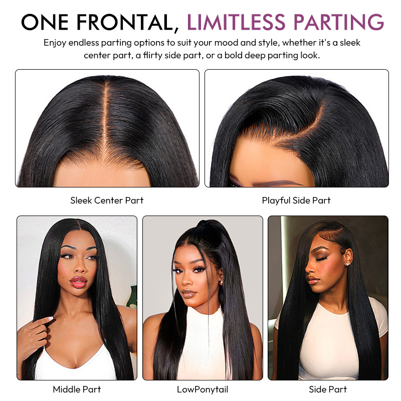 Luxury Raw Hair  straight Lace Frontal