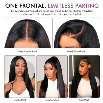 Luxury Raw Hair  straight Lace Frontal