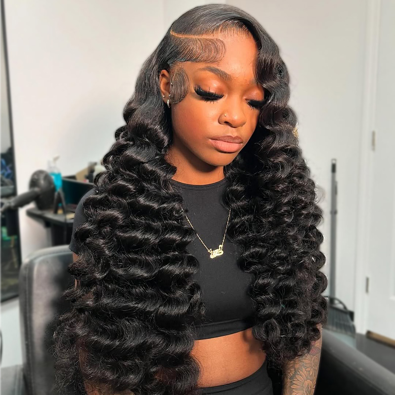 Burmese Hair Loose Deep Lace Closure