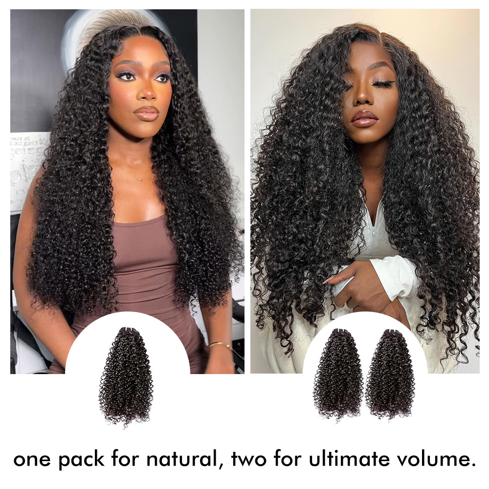 Burmese Hair       Curly Wave Hair Bundles