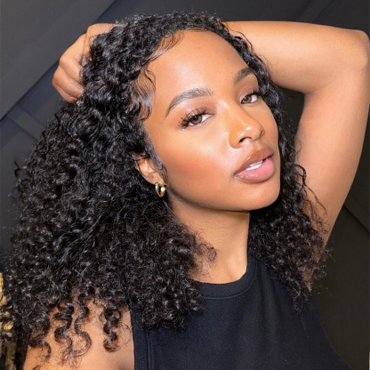 Luxury Raw Hair  Curly Wave Lace Frontal