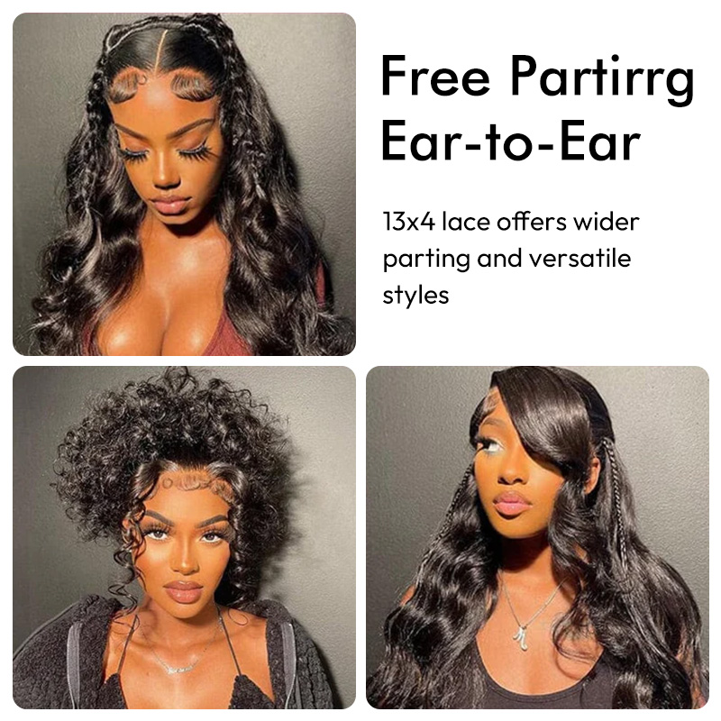 Luxury Raw Hair  Body Wave Lace Frontal