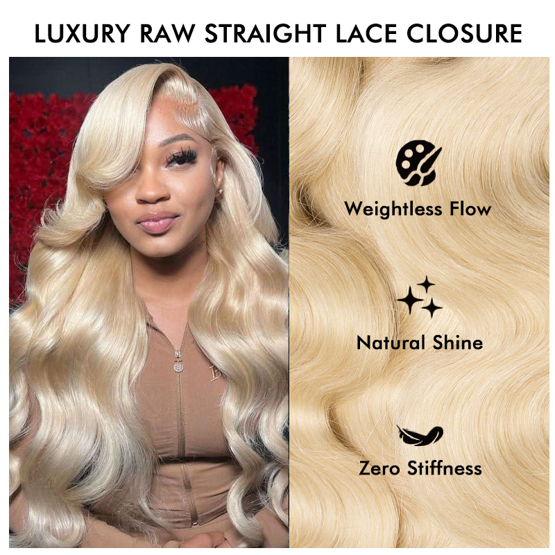 4X4" Lace Closure Vietnamese 613 Hair