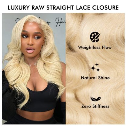 5X5" Lace Closure Vietnamese 613 Hair