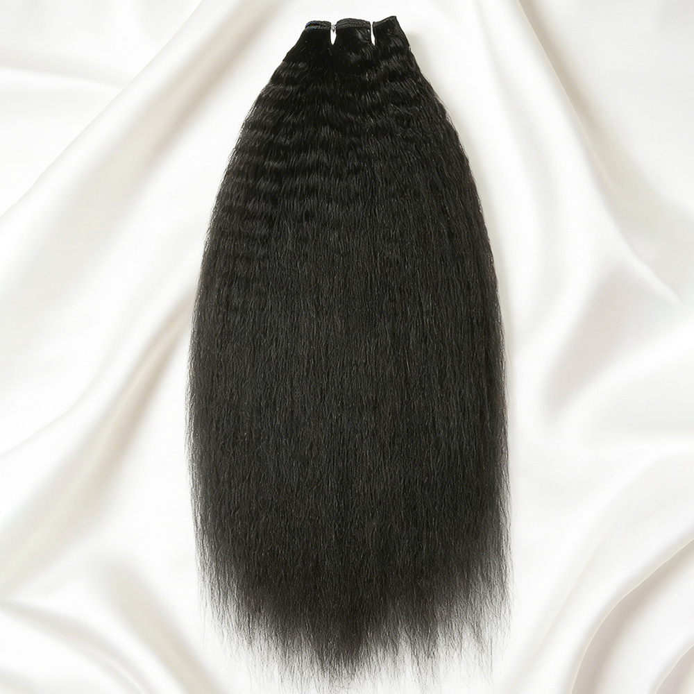 Raw top grade Kinky Straight bundles wholesale unprocessed hair bundles deal 1 bundle/ 3 bundle /4 bundle
