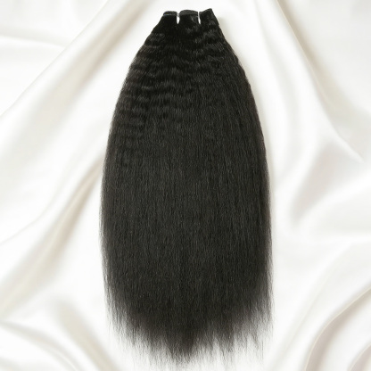 Raw top grade Kinky Straight bundles wholesale unprocessed hair bundles deal 1 bundle/ 3 bundle /4 bundle