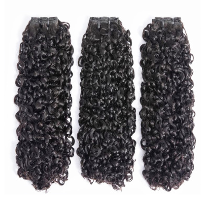 Best Curly hair Raw hair wholesale unprocessed hair bundle deal 1 bundle/ 3 bundle /4 bundle