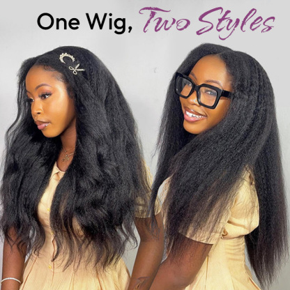Raw Hair Kinky Straight Hair4x4 5x5 6x6 7x7 Glueless HD Wigs