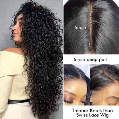 Raw Hair Wet Wavy Wig 13x4/13x6 HD Full Frontal Wigs Glueless