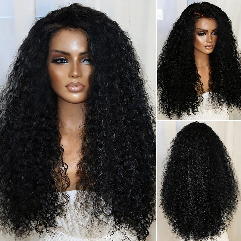 Raw Hair Burmese Curls 2x6 4x4 5x5 6x6 7x7 HD Closure Wigs New Fashion