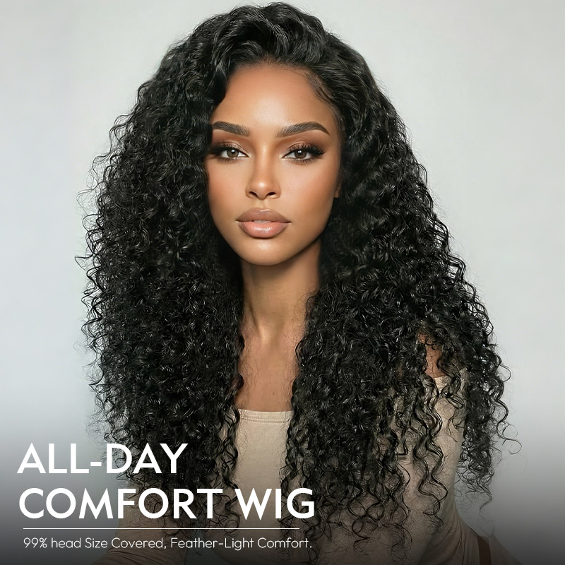 Raw Hair Burmese Curls Wigs 13x4 13x6 Frontal Wig New Fashion