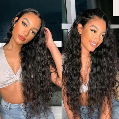 Raw Hair Curly 13x6 13x4 Glueless HD Lace Frontal Wig Deep Curly HD Wigs
