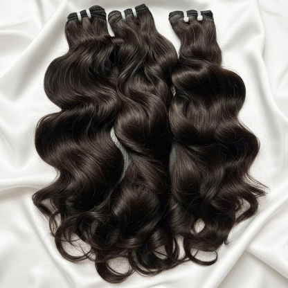 Raw hair top grade Body Wave Hair Bundle wholesale Unprocessed Hair bundle deal 1 bundle/ 3 bundle /4 bundle