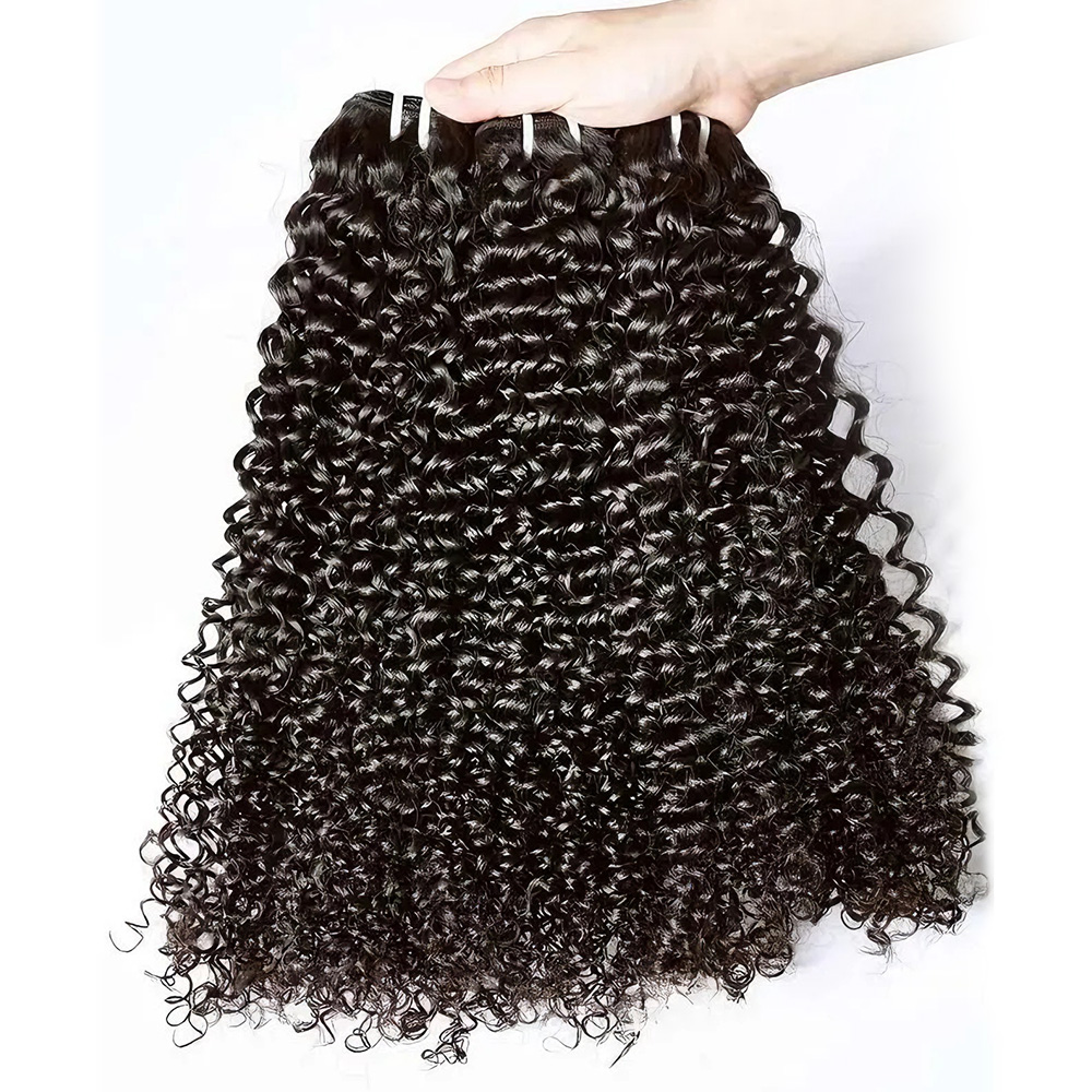Burmese Hair       Curly Wave Hair Bundles