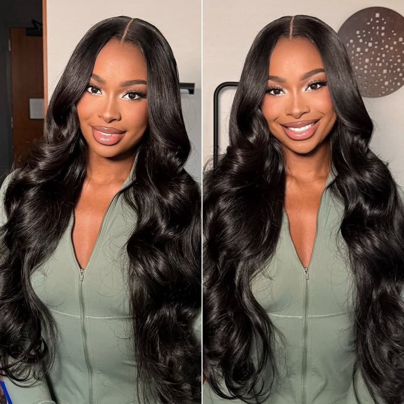 Raw Hair Wigs Loose Wave Lace Frontal Wig Swiss HD Lace Wigs Human Hair Natural And Realistic Invisible Lace Wig