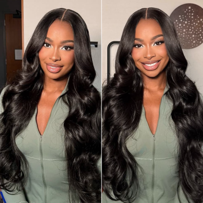 Raw Hair Wigs Loose Wave Lace Frontal Wig Swiss HD Lace Wigs Human Hair Natural And Realistic Invisible Lace Wig