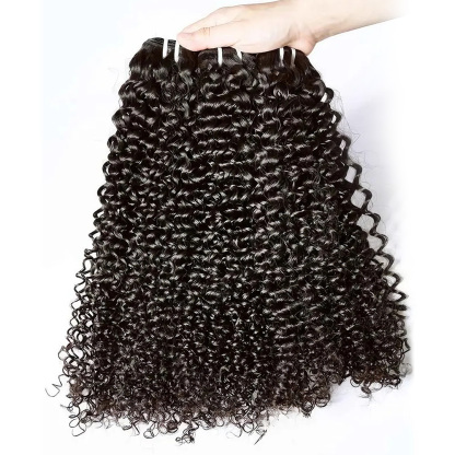Burmese Hair       Curly Wave Hair Bundles