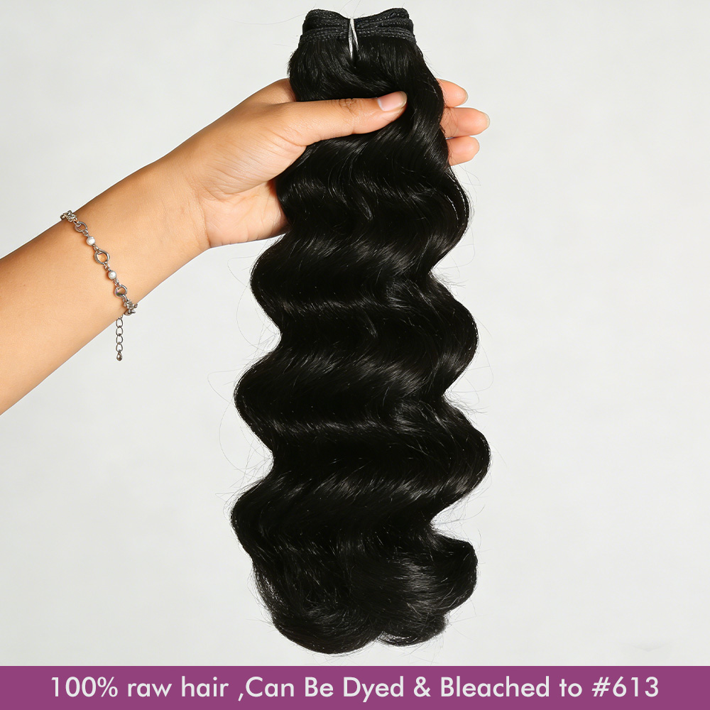 Raw hair Loose deep wave top grade wholesale Unprocessed Hair Bulk Bundles deal 1 bundle/ 3 bundle /4 bundle