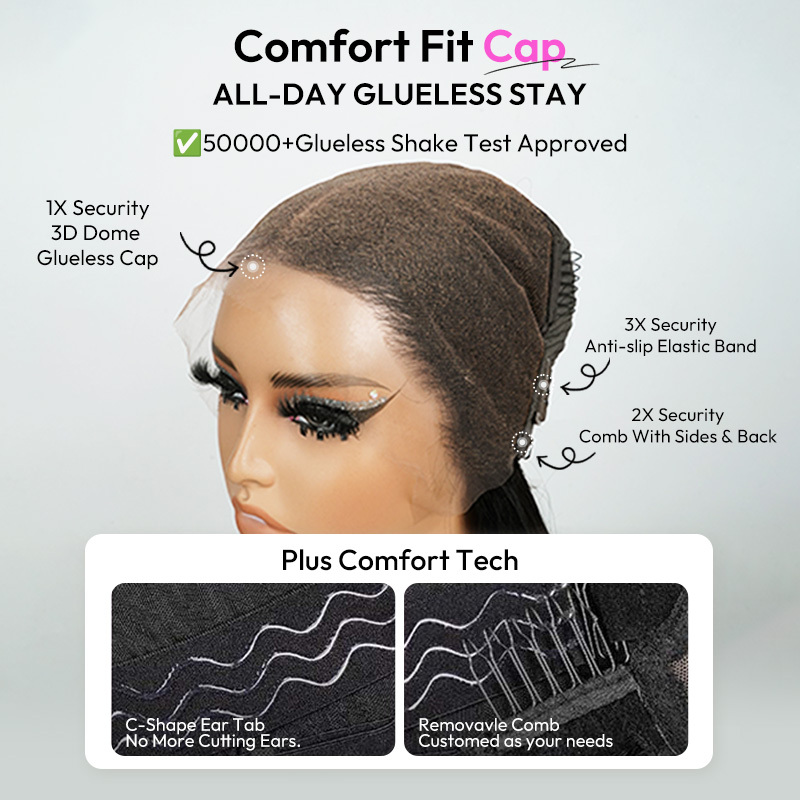 Raw Hair Burmese Curls Wigs 13x4 13x6 Frontal Wig New Fashion
